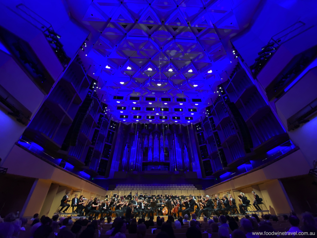 QPAC Concert Hall, at the start of last week's Arabian Nights concert.