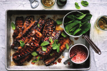 Adam Liaw’s Quick Barbecued Pork Belly, from Good Food New Classics.