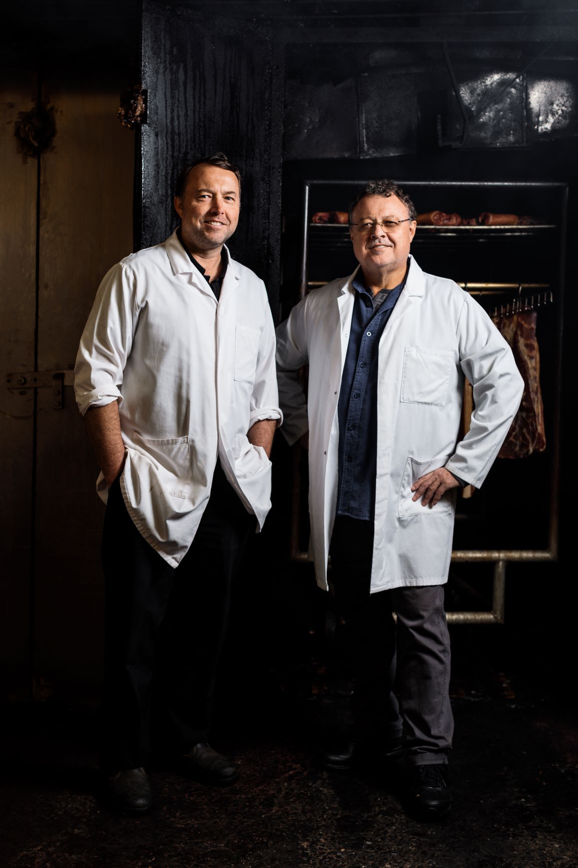 Brothers Marcus and Rick are the third-generation of Boks producing bacon in Tasmania.