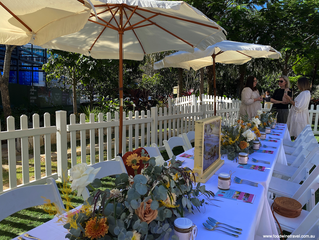 The table was beautifully set for World Bee Day.