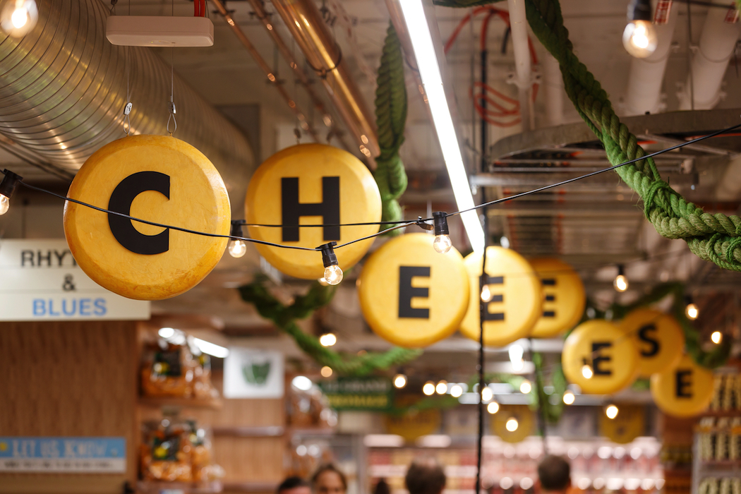 The Cheese Lane in Harris Farm Markets' West End store.