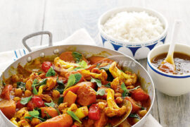 Enjoy this delicious Rogan Josh curry loaded with some of my favourite vegetables.