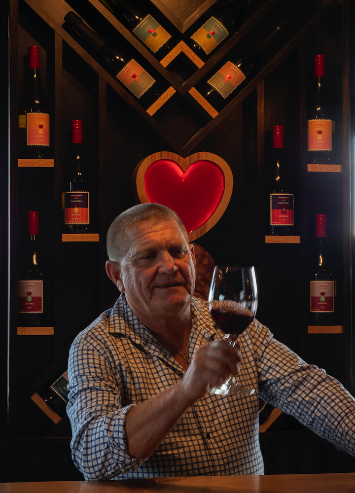 Queensland Wine Industry Association president, Mike Hayes, has huge confidence in the Granite Belt wine region.