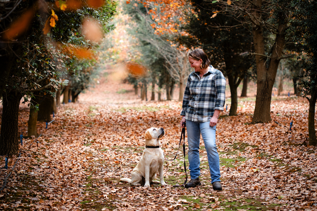 Mel Booth was a dog handler with Australian Customs. Photo © Sarah Hewer.