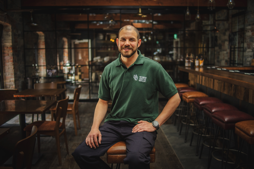 James Di Giulio went to Ireland with a passion for whiskey and is now one of six distillers behind the Dubliner Whiskey brand.