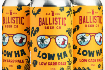 Ballistic Beer Co Low Ha Low Carb Pale craft beer