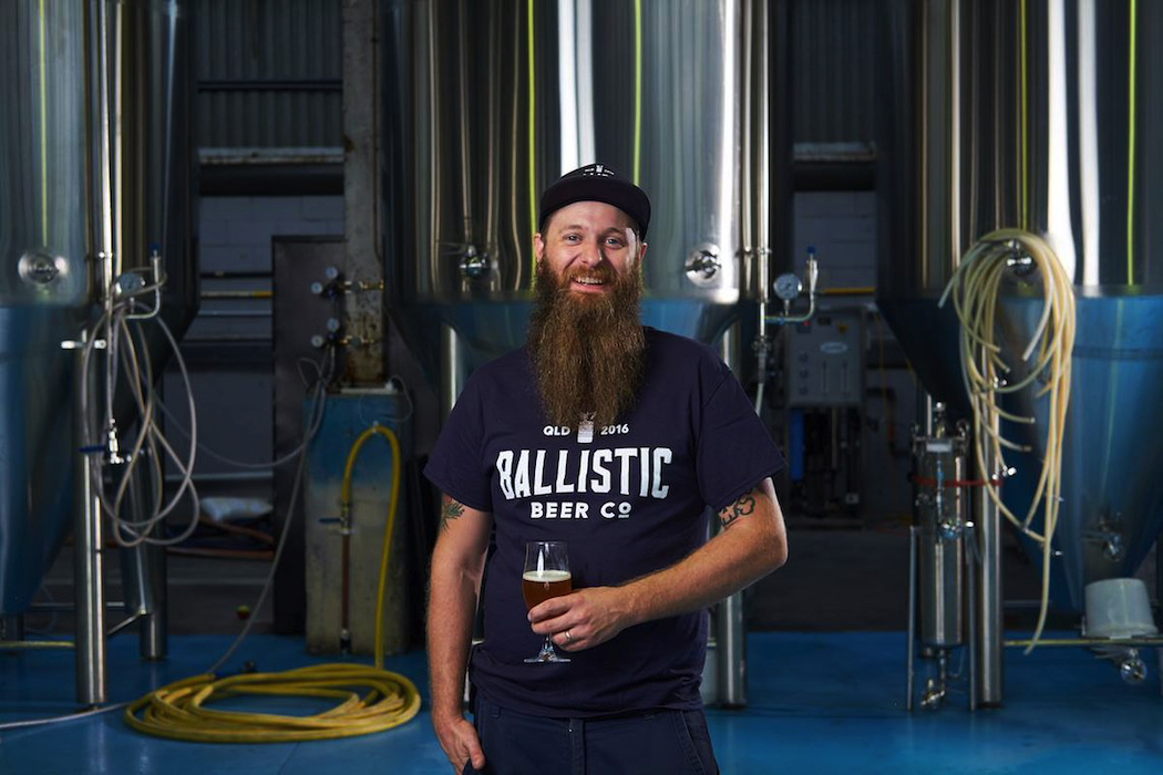 Ballistic Beer Co head brewer Lachy Crothers