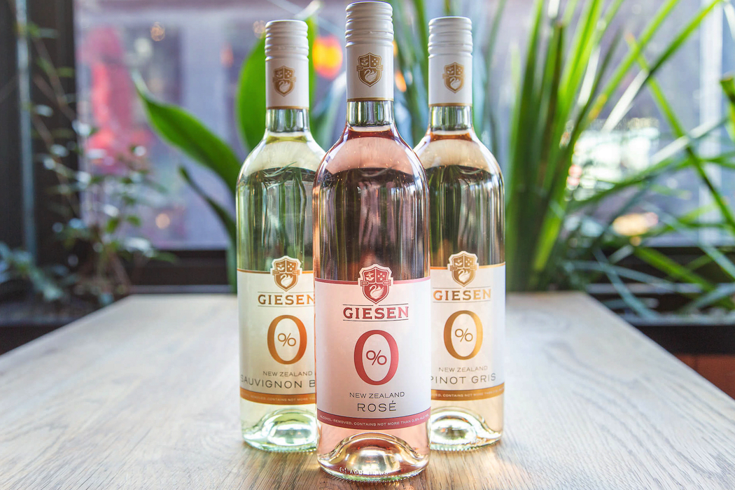 Giesen Alcohol Free Wines Three Bottles 