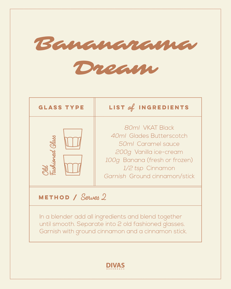 Bananarama Dream cocktail recipe