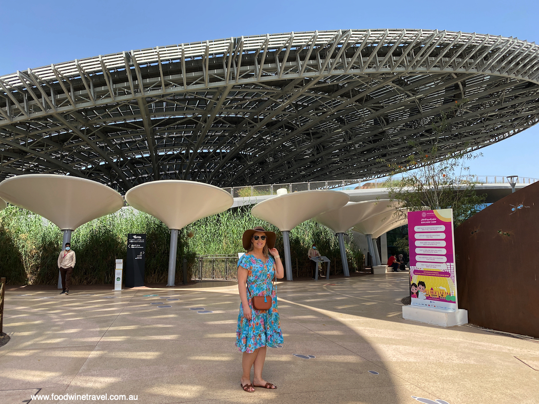 Terra, focal point of the Sustainability pavilion.