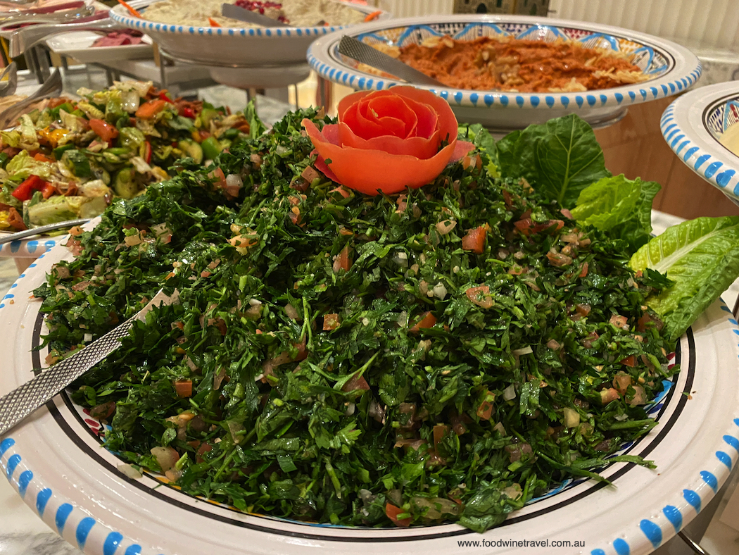 Loved this deliciously fresh tabbouleh.