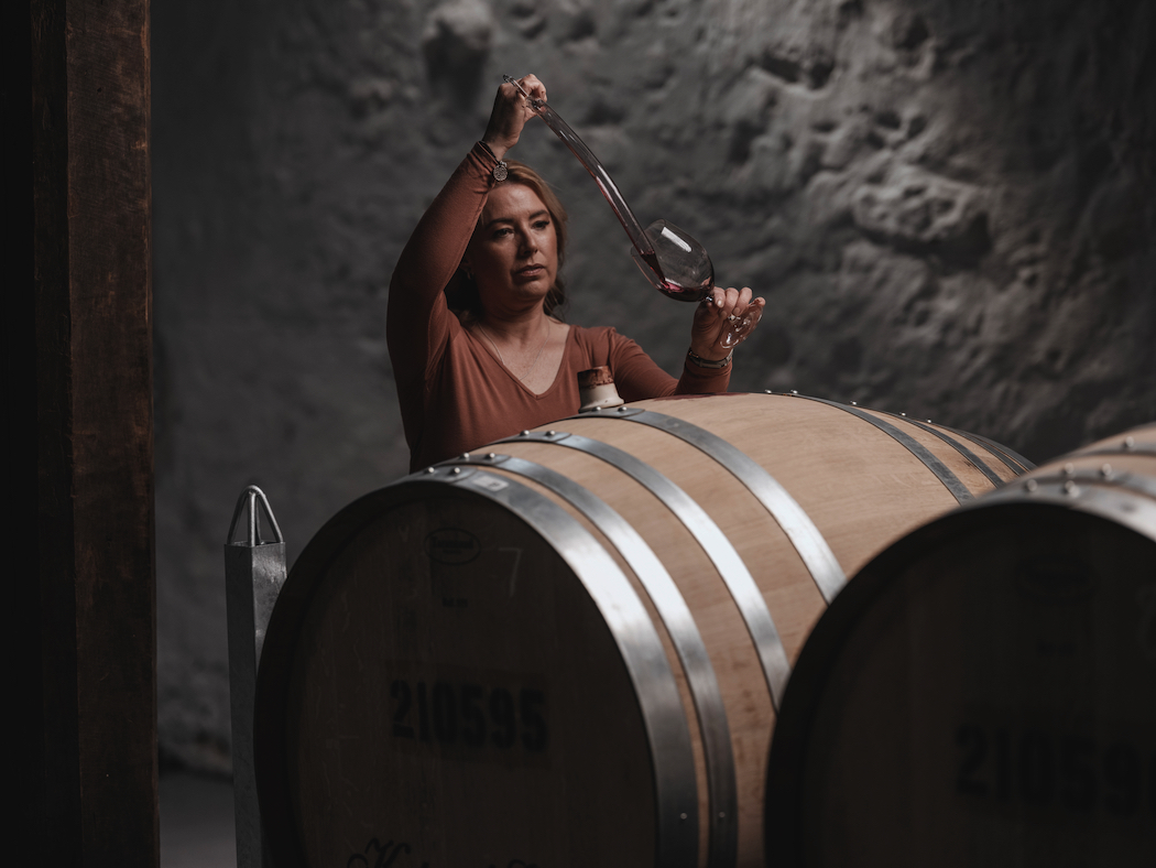Natalie Cleghorn, winemaker at Katnook Estate, relishes the challenge of making Cabernet Sauvignon.
