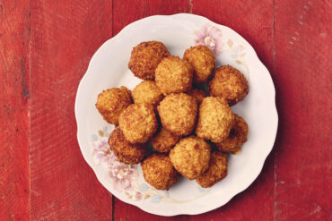 Quinoa Fritters, from The Latin American Cookbook.