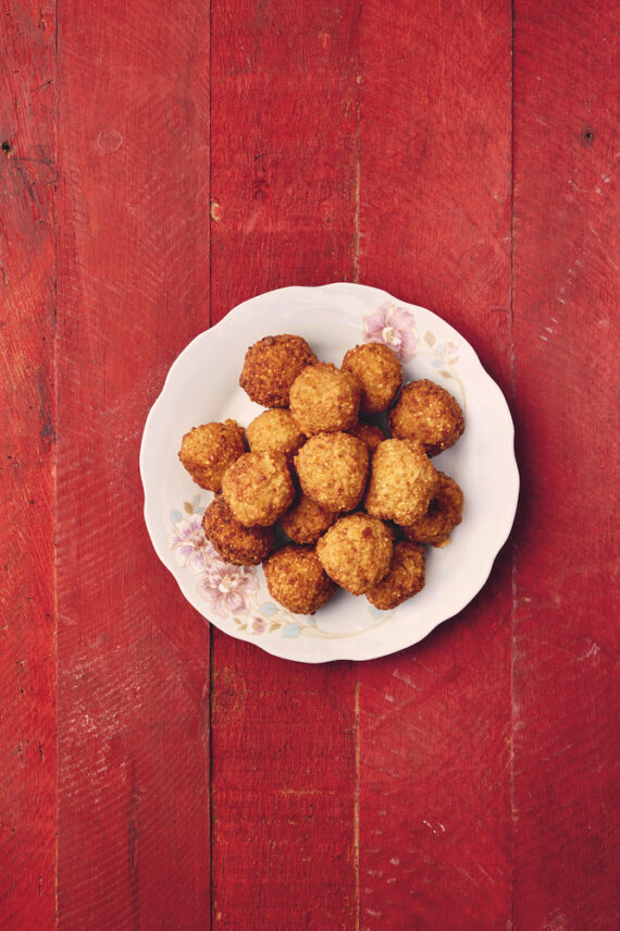 Quinoa Fritters, from The Latin American Cookbook.