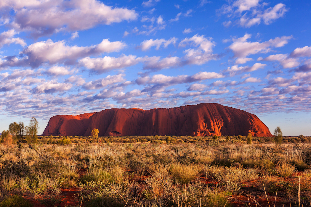 Uluru, in the Northern Territory, came in at number one.