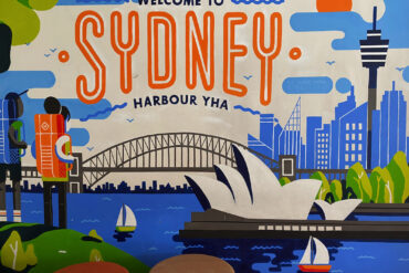 Sydney Harbour YHA sign IMG_4350-imp