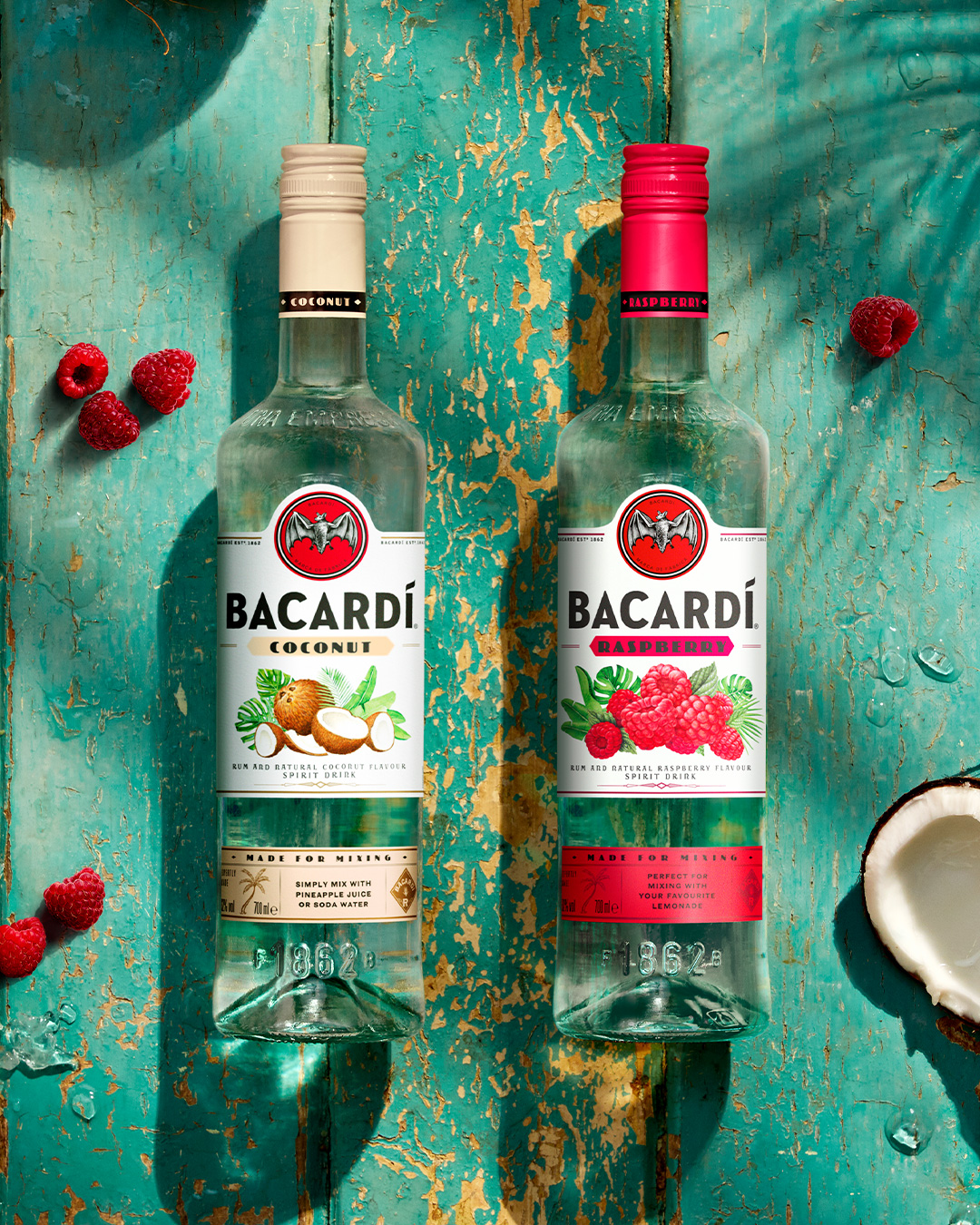 Bacardi Coconut and Raspberry