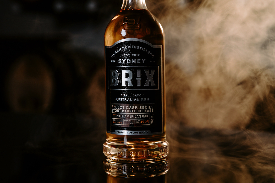 Select Cask Series - Stout Barrel Release is the first aged rum from Sydney's Brix distillery.