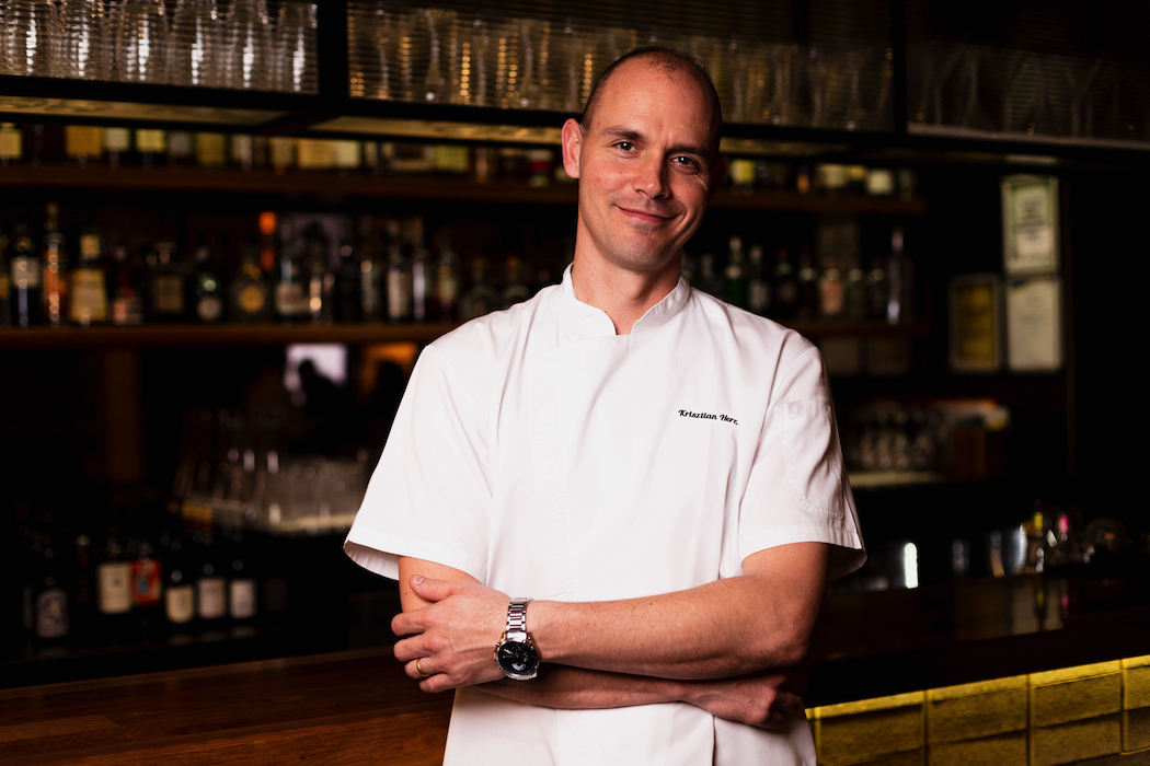 Executive chef Krisztian Herczig is passionate about using local produce.