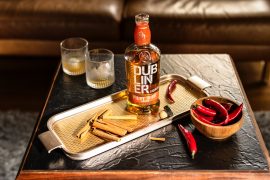 Dubliner Fiery Irish: smooth Irish whiskey laced with cinnamon sweetness and a hint of chilli.