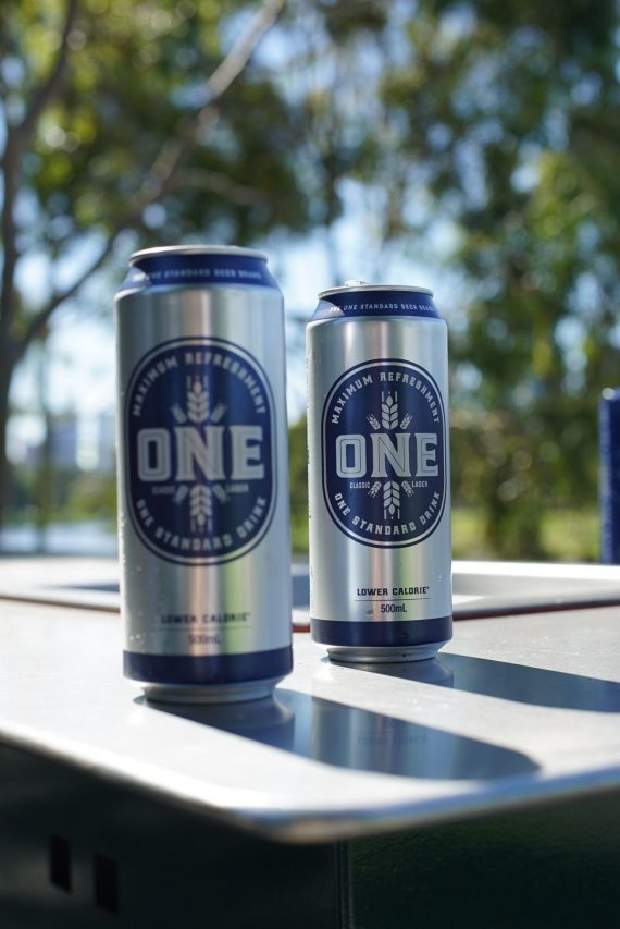 Each can of One Classic Lager contains exactly one standard drink.