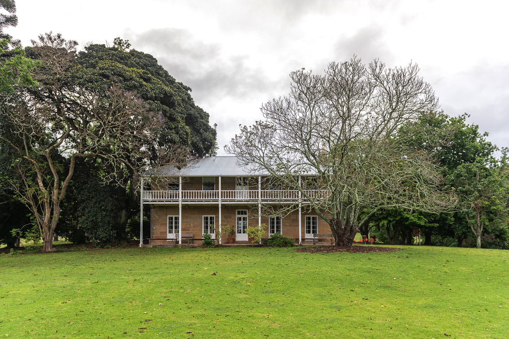 The gracious 19th century Bundanon homestead, once the home of Arthur and Yvonne Boyd. Photo by John Janson-Moore.