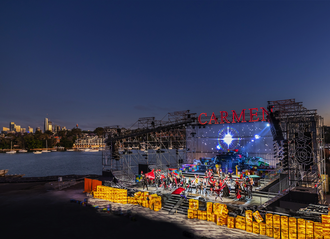 Carmen on Cockatoo Island