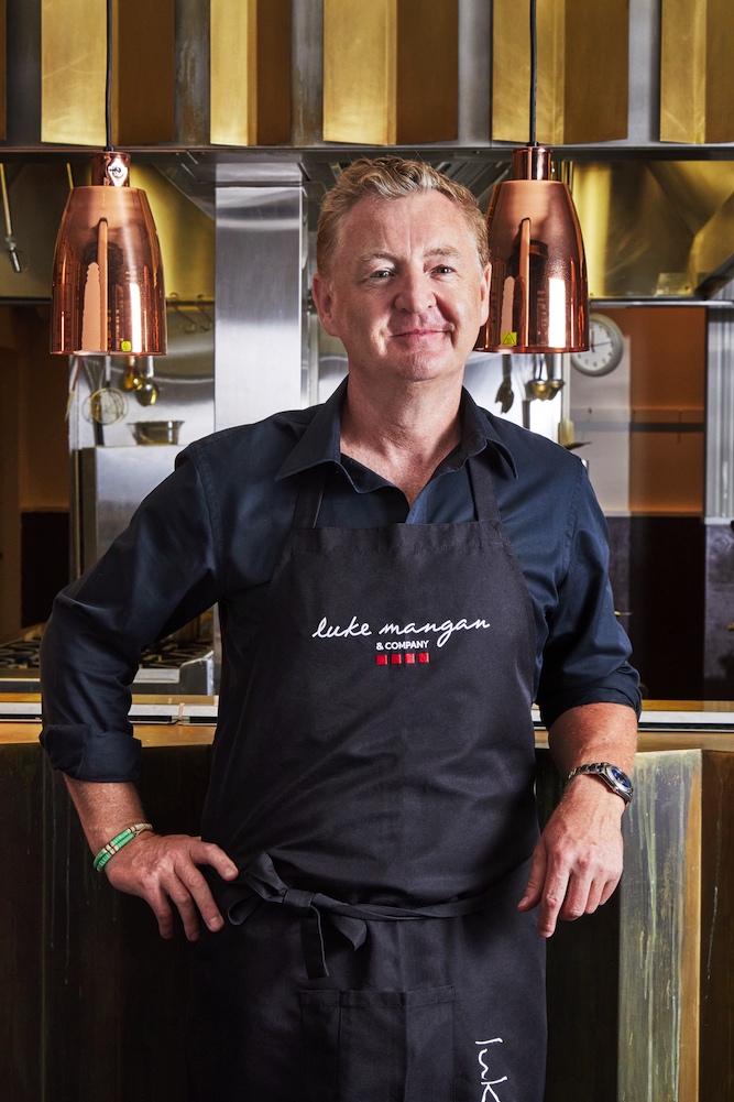Luke Mangan, one of Sydney's most esteemed chefs, at the helm.