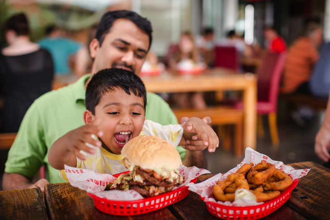 Brodburger is always a great hit with kids. Photo: Visit Canberra.