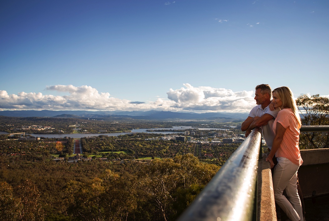 No crowds and little traffic make it an easy city to get around in. Photo: Visit Canberra.