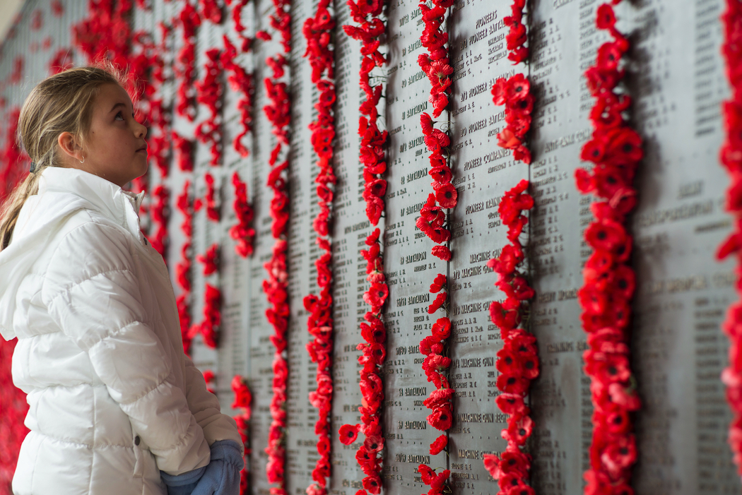 Canberra for families indoor activities. Hands-on history at the Australian War Memorial. Photo: Visit Canberra.