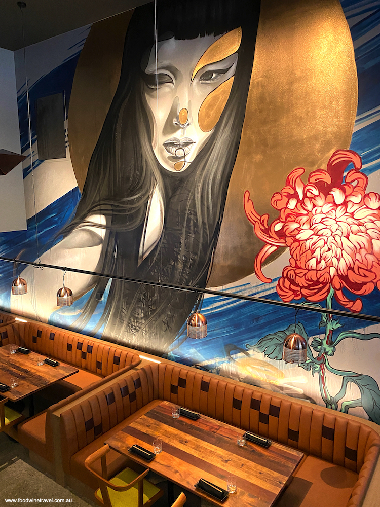 Hotel Indigo Izakaya Publico mural