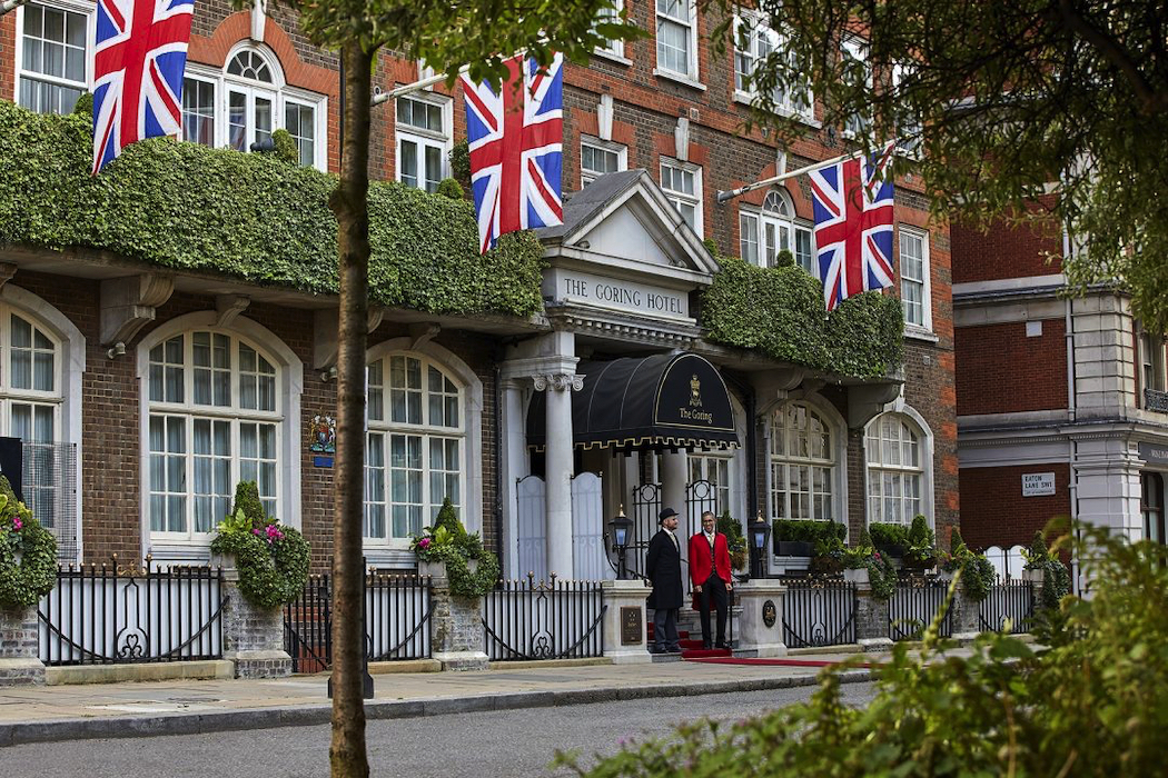 The Goring is the closest luxury hotel to Buckingham Palace.