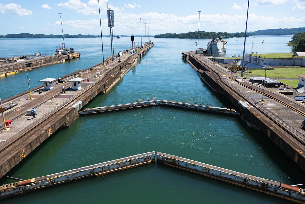 Sailing through the locks of the Panama Canal is one of the all-time greatest travel experiences. (Image by Andrea Spallanzani from Pixabay.)