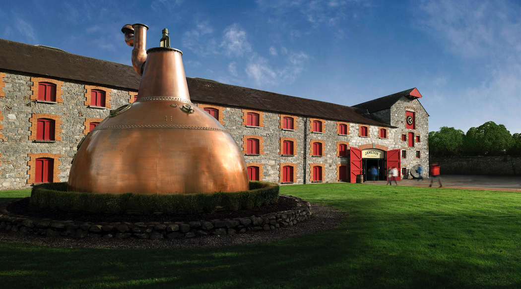 The Jameson distillery in Midleton, County Cork, has the world's largest pot still.
