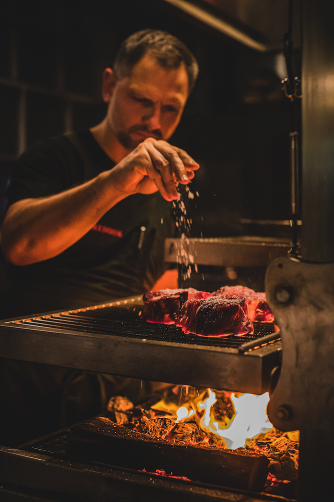 Lennox Hastie will turn up the heat at Vivid Fire Kitchen.