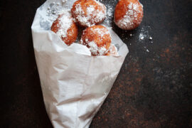 The best recipe for Oliebollen, from Dark Rye and Honey Cake.