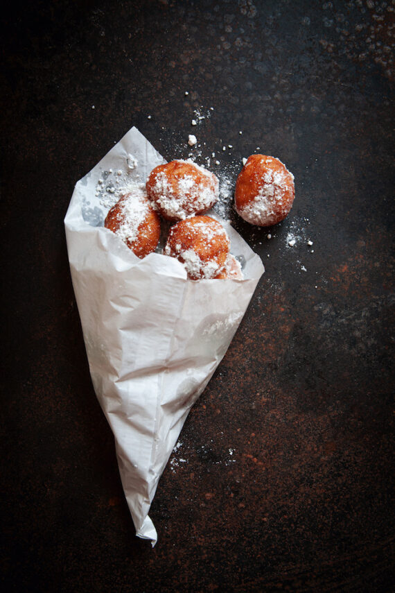 The best recipe for Oliebollen, from Dark Rye and Honey Cake.