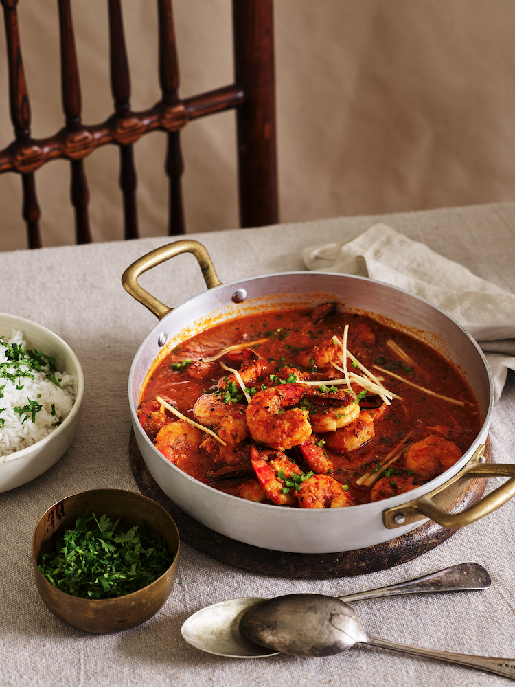 Nani Mummy’s Prawn Karahi, from Andaza, by Sumayya Usmani.