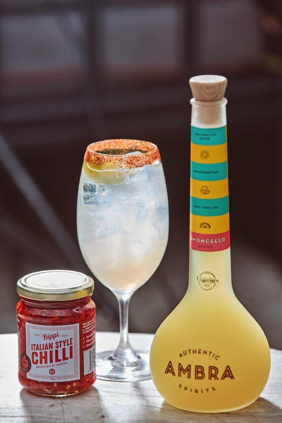 Spicy Limoncello Spritz Cocktail Kit from Bippi and Ambra