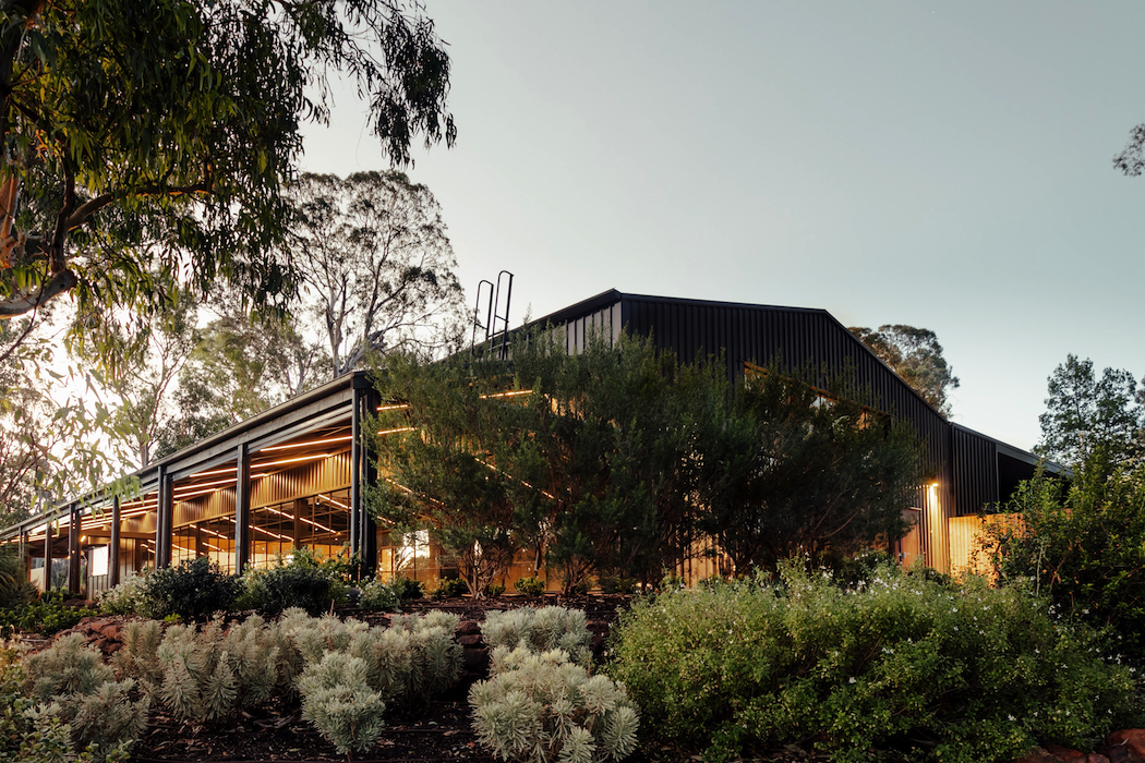 Peter Lehmann Wines'  Cellar Door occupies a picturesque location in South Australia's Barossa Valley.