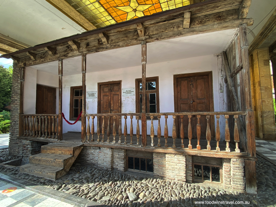 The house in Gori where Stalin was born, the son of a bootmaker.