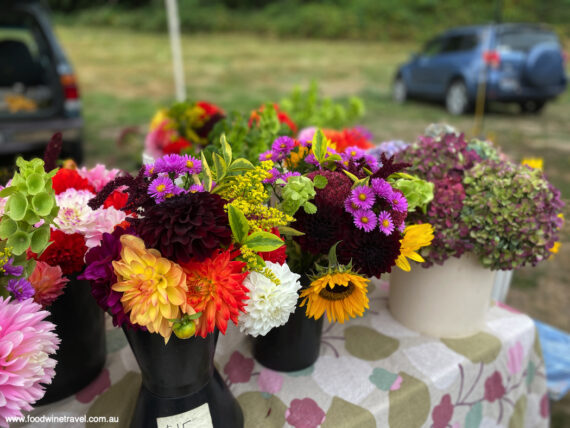 Whidbey Island Bayview Farmers Market Fresh flowers