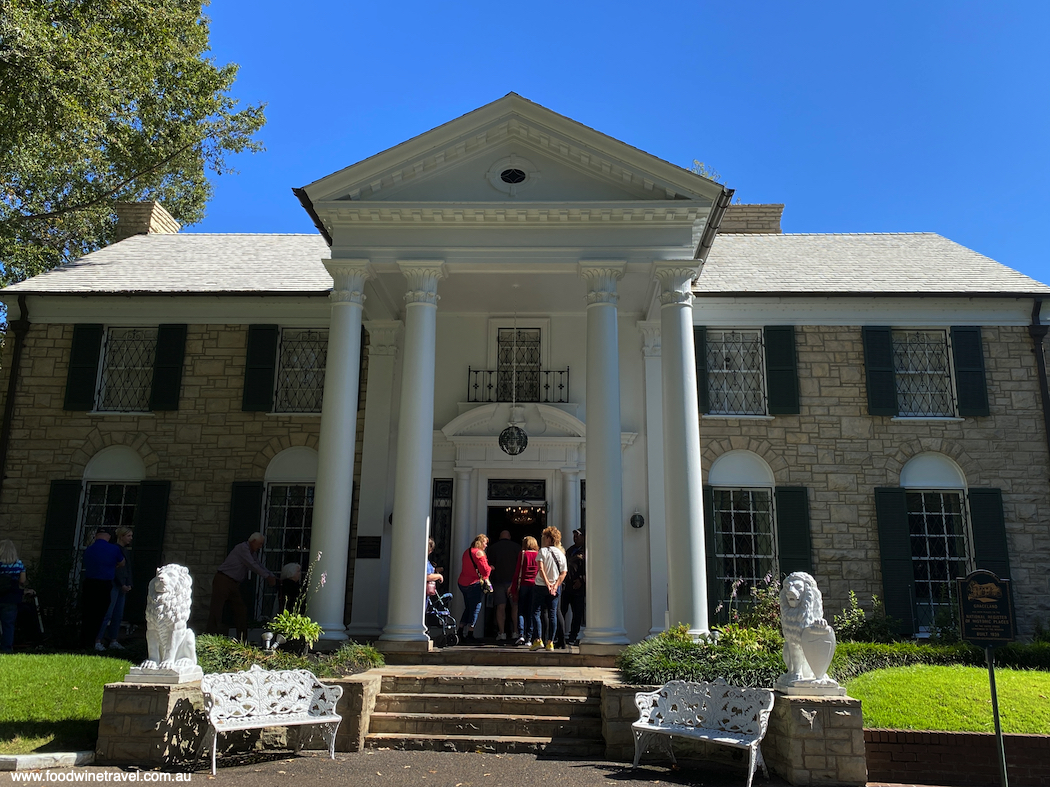 Thousands of visitors every day make the pilgrimage to Graceland.