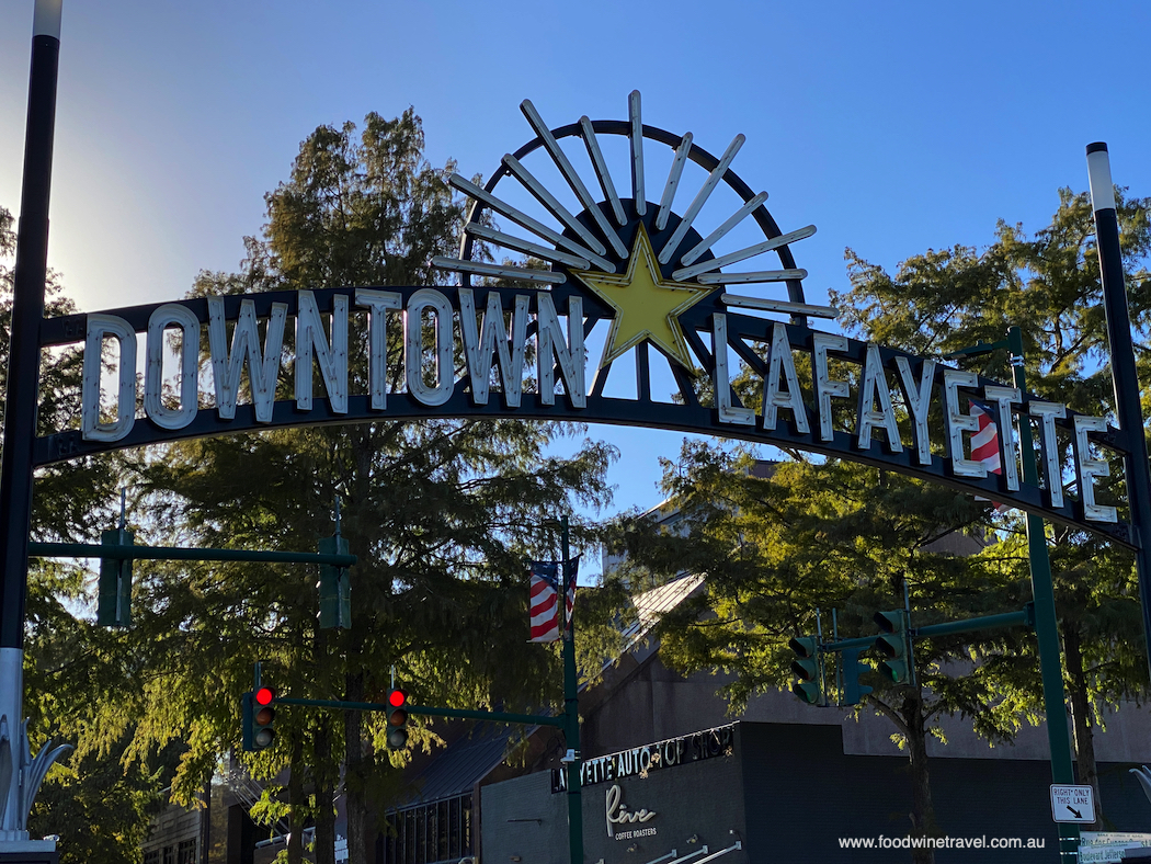 Downtown Lafayette has a welcoming feel.