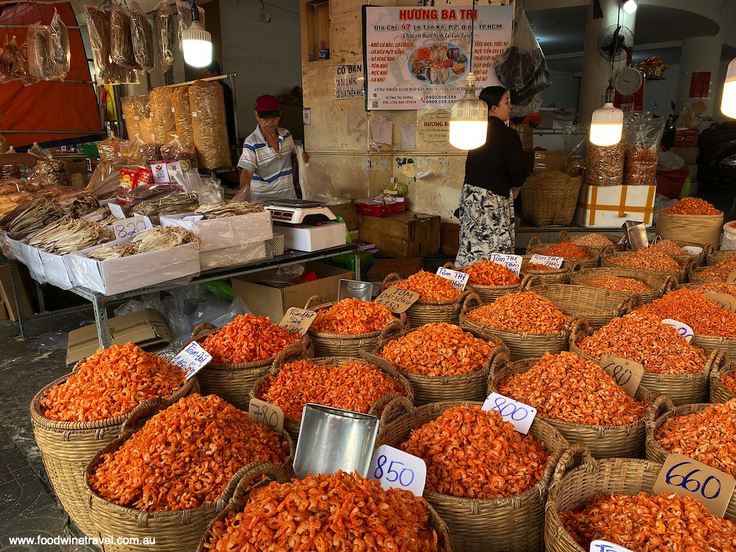 A vast amount of dried fish.