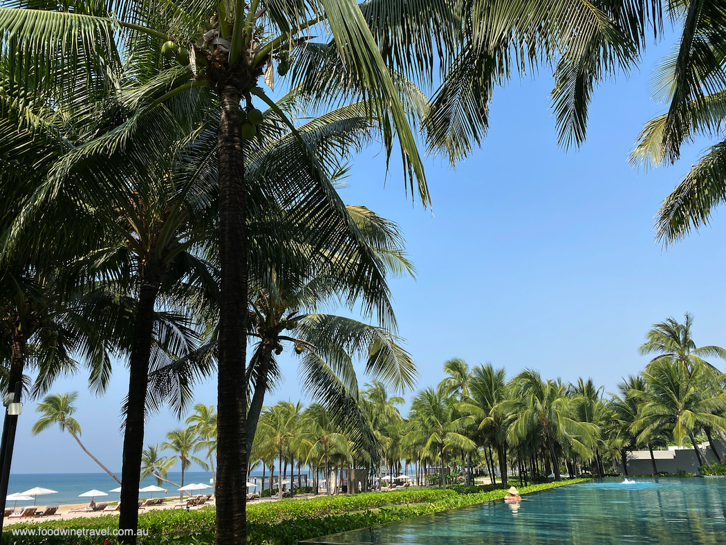 The Ocean Club pool has a great view of the beach.