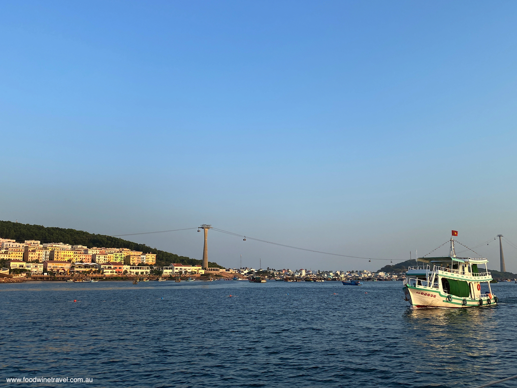 The 8km long cable car is said to be the world’s longest oversea cable car.