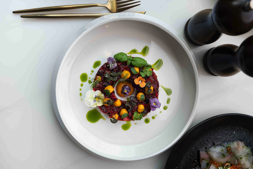 Vegan tartare: a dish to come back for.
