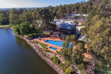Oaks Cypress Lakes Resort at Hunter Valley Aerial view
